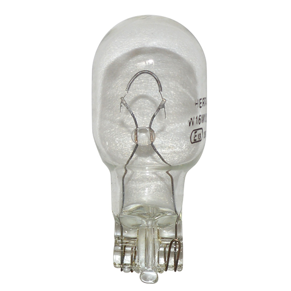 Glassockellampe HERT 12V 16W (T15[C10]) Verpackungseinheit mit 10 Stück