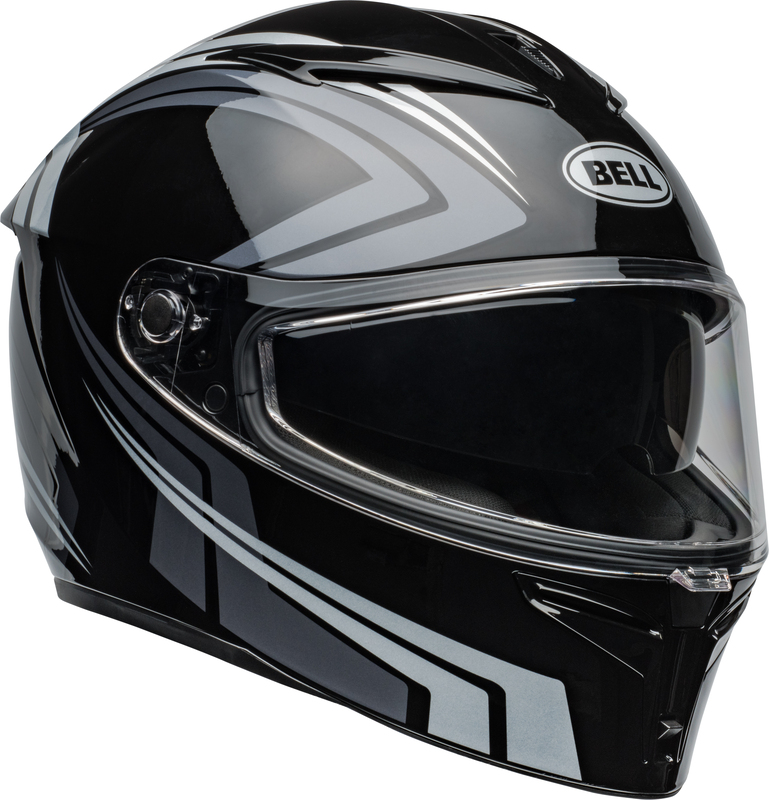BELL Lithium Helm - Jetstream Gloss Black/Silver