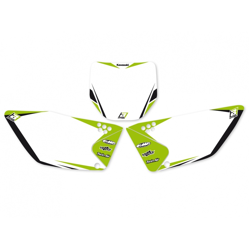 BLACKBIRD Graphic Schildhalter passend für Kawasaki KXF 250 BLACKBIRD Graphic Schildhalter passend für Kawasaki KXF 250