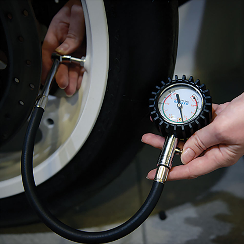 OXFORD Pro Analoger Reifendruckmesser - 0-60psi