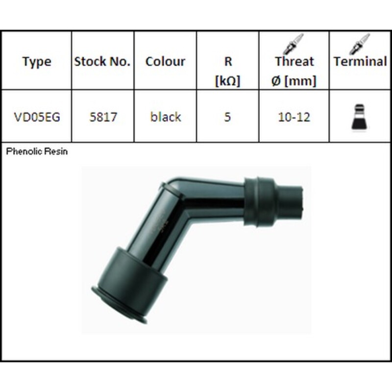 NGK Zündkerzenstecker - VD05EG NGK Zündkerzenstecker - VD05EG