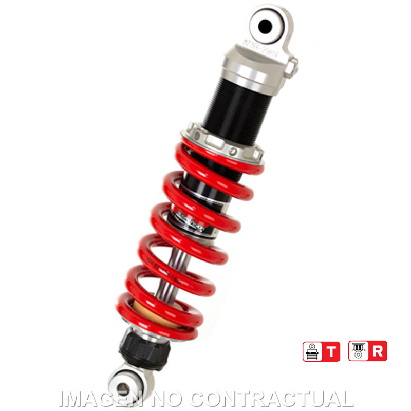 Federbein Z366-Serie Mono hinten passend für Honda VTR 250 (09-11) MZ366-290TR-17-85