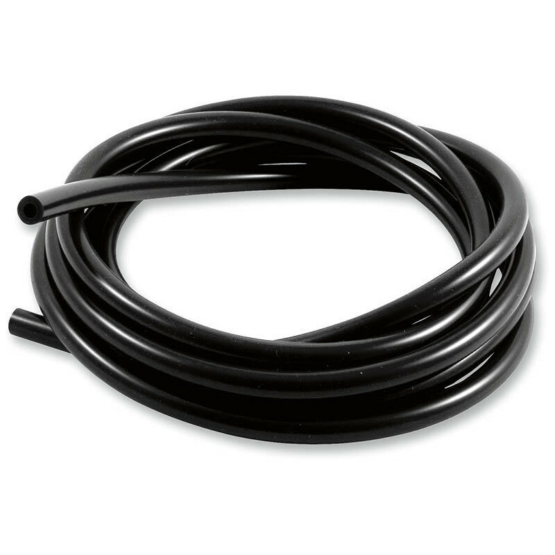SAMCO Silikon-Vergaserentlüftungsschlauch schwarz 3 m - Innen-Ø 5 mm/Außen-Ø 10 mm