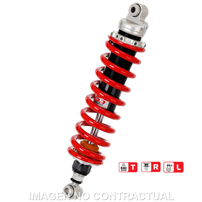 Federbein Z456-Serie Mono hinten passend für Yamaha XT 600 Z Tenere (83-91) MZ456-395TRL-02-85