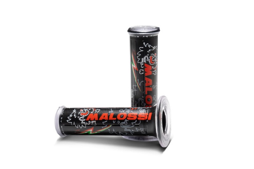 MALOSSI Griffe mit MALOSSI Tribal Logo (Griff Ø 30 Mod. mit Seitenbefestigung) MALOSSI Griffe mit MALOSSI Tribal Logo (Griff Ø 30 Mod. mit Seitenbefestigung)