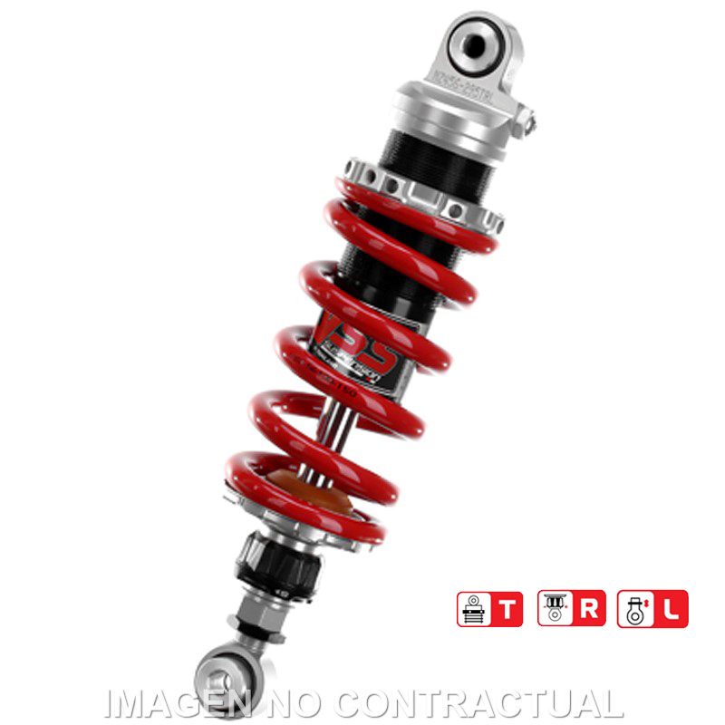 Federbein Z456-Serie Mono hinten passend für Honda CBR RR 600 (07-12) MZ456-295TRL-09-85