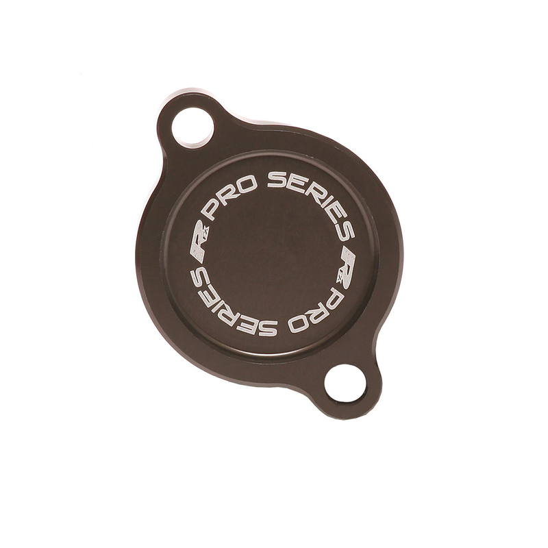RFX Pro Ölfilterdeckel (Hart eloxiert) - passend für Kawasaki KXF250