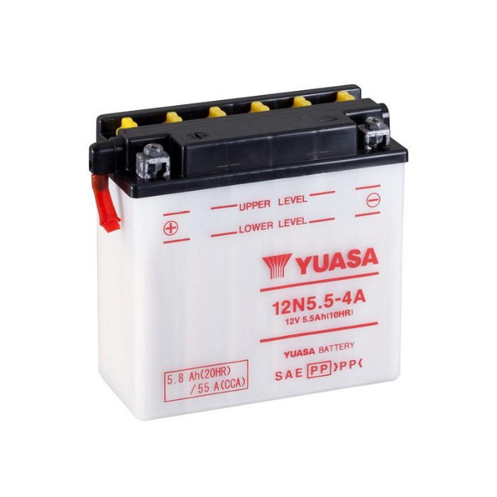 Batterie YUASA 12N5,5-4A 5,5 AH Batterie YUASA 12N5,5-4A 5,5 AH