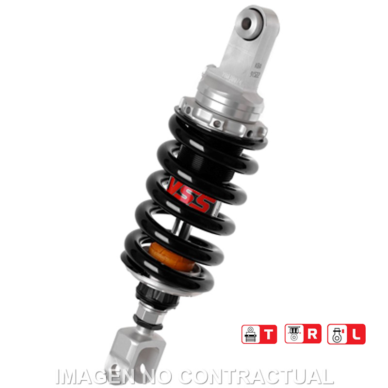 Federbein Z456-Serie Mono hinten passend für BMW F 650 (94-00) MZ456-315TRL-07-88