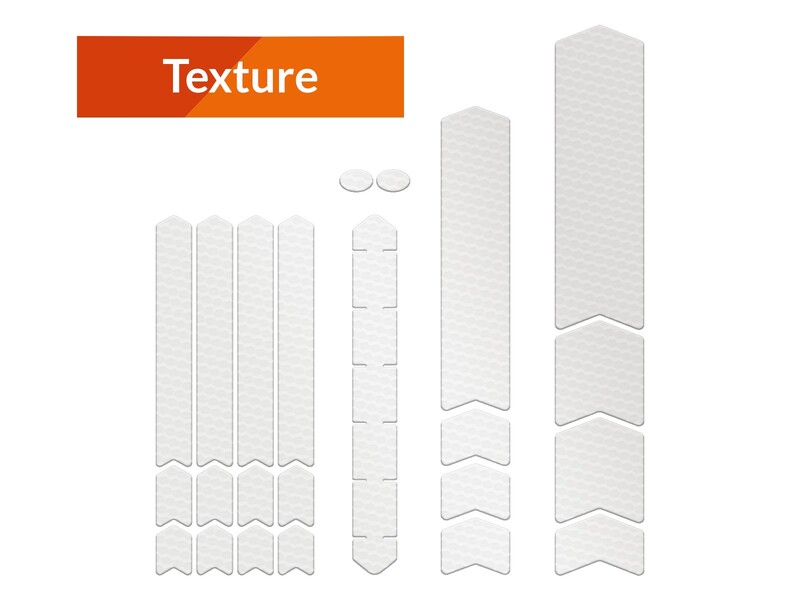 ALGIS Texture Frame Guards Kit L - Clear ALGIS Texture Frame Guards Kit L - Clear
