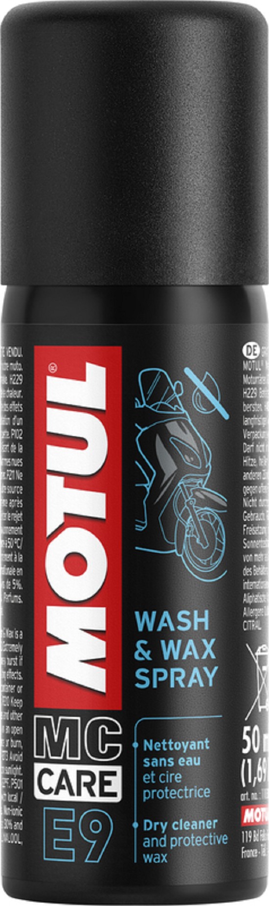 MOTUL MC Care E9 Wash & Wax - Spray 24x50ml