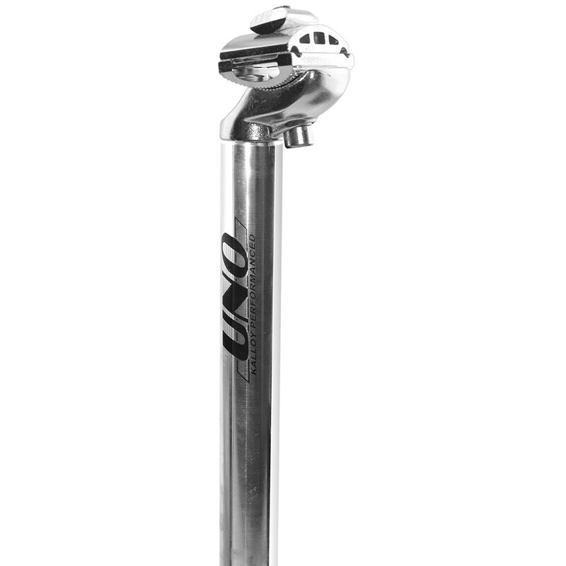 UNO SP 341 Bicycle Seatpost - 350mm Ø30 Silver UNO SP 341 Bicycle Seatpost - 350mm Ø30 Silver