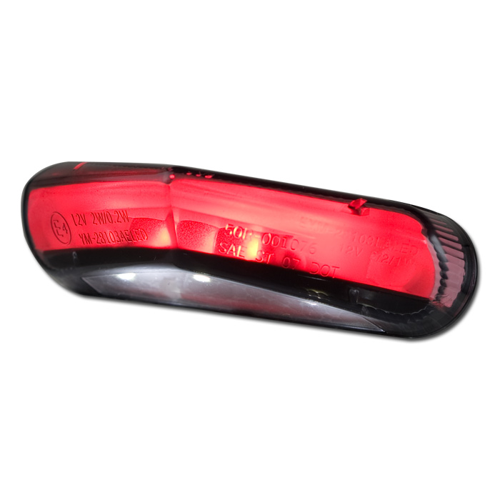 LED-Rücklicht Brisk3 KZB getönt Lightguide