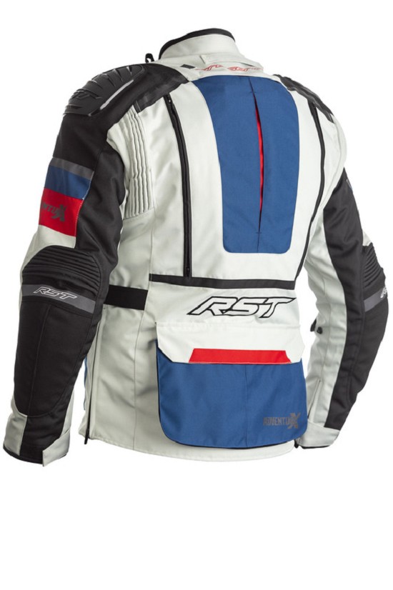 RST Adventure-X  CE Textil-Jacke Ice/Blau/Rot Größe XXL Damen