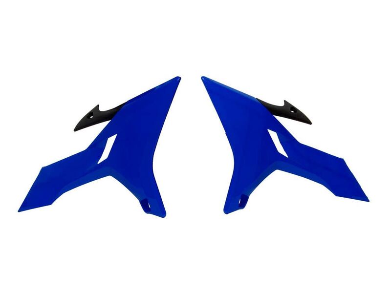 Kühlerschlitze Racetech Farbe blau passend für Yamaha YZ125/250