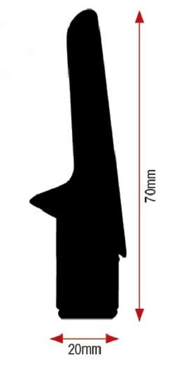 Blinker BIHR Hook LED schwarz universell Blinker BIHR Hook LED schwarz universell