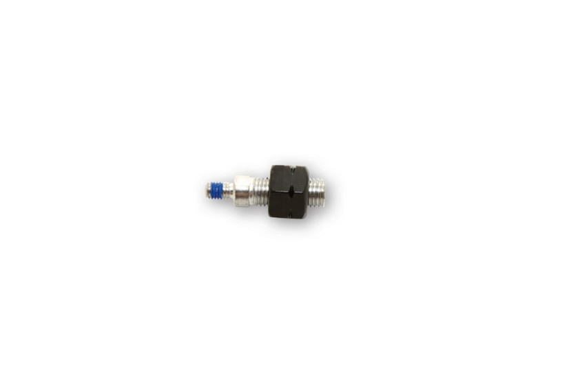 HIGHSIDER Spiegeladapter M10 x 1.25 mm Linksgewinde auf M6, Schwarz (Stck.)
