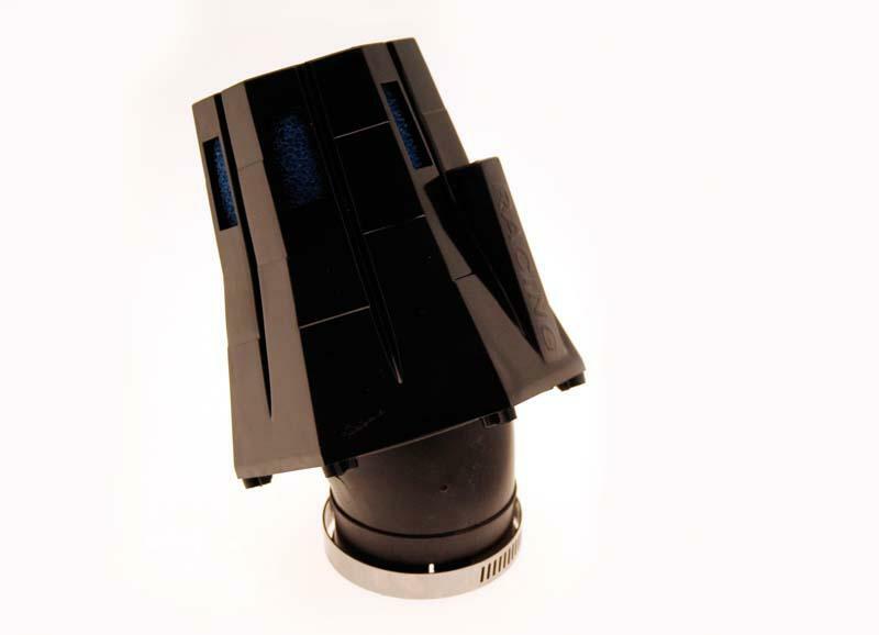 B1 Luftfilter 30° mit Kappe schwarz/blau- E0499U699B B1 Luftfilter 30° mit Kappe schwarz/blau- E0499U699B