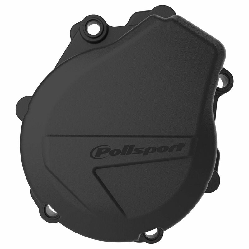 POLISPORT Zündungsgehäusedeckel-Schutz schwarz