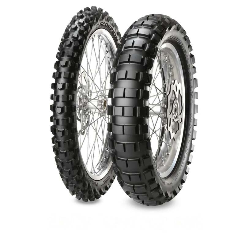 PIRELLI Reifen SCORPION RALLY Race 140/80-18 M/C 70R M+S PIRELLI Reifen SCORPION RALLY (F) Race 90/90-21 M/C 54R MST TT