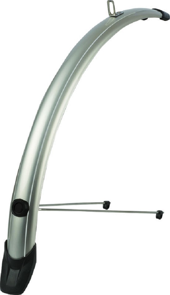POLISPORT Set Of Mudguards Towny 28/51mm - Silver