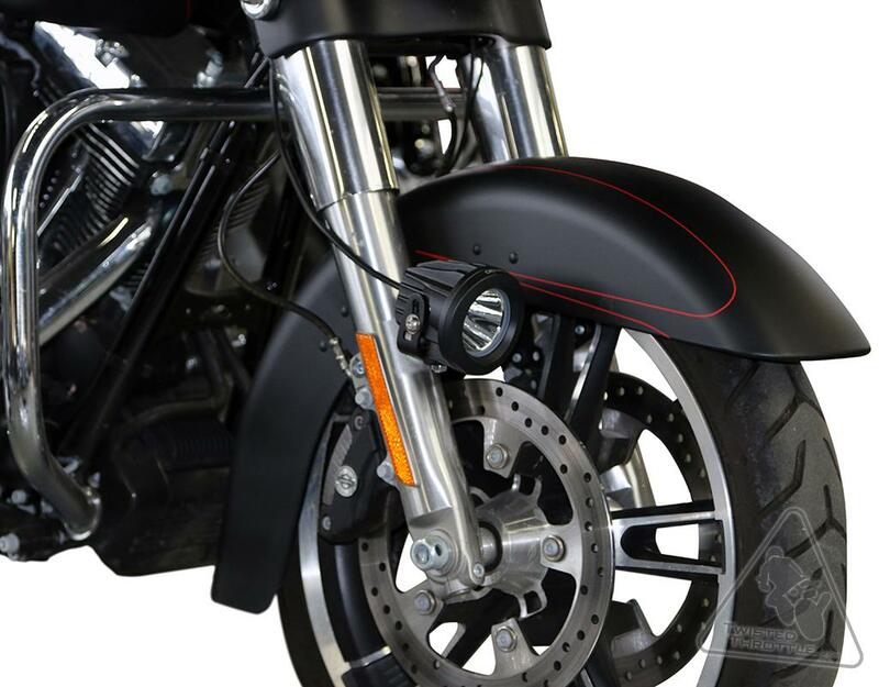 DENALI Beleuchtungs-Halterung Kotflügel passend für Harley Davidson DENALI Beleuchtungs-Halterung Kotflügel passend für Harley Davidson