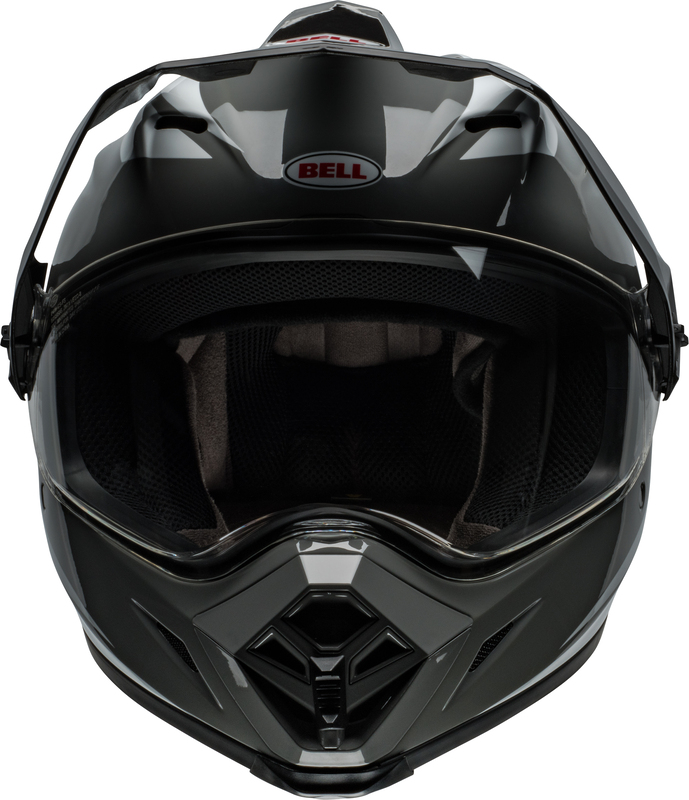 BELL MX-9 Adventure MIPS Helm - Alpine Gloss Nardo/Black
