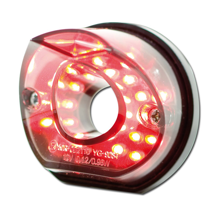 LED-Rücklicht Pipe schwarz ohne KZB getönt LED-Rücklicht Pipe schwarz ohne KZB getönt