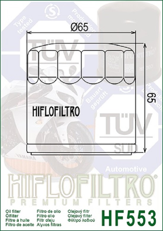 Hiflo Ölfilter HF553