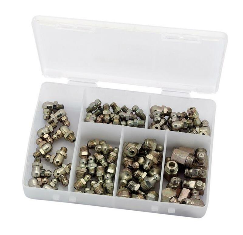 DRAPER Box mit 70 Schmiernippeln