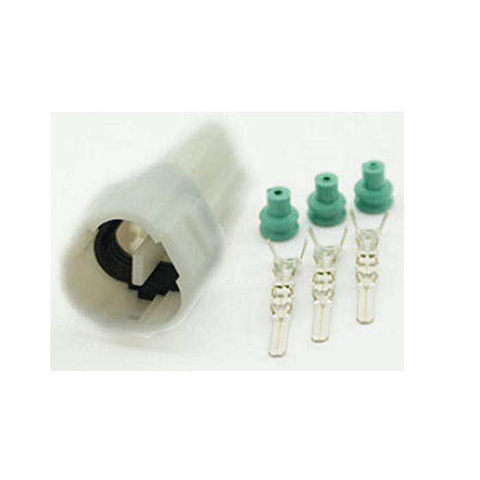 ACEWELL 3er Stecker männlich weiss