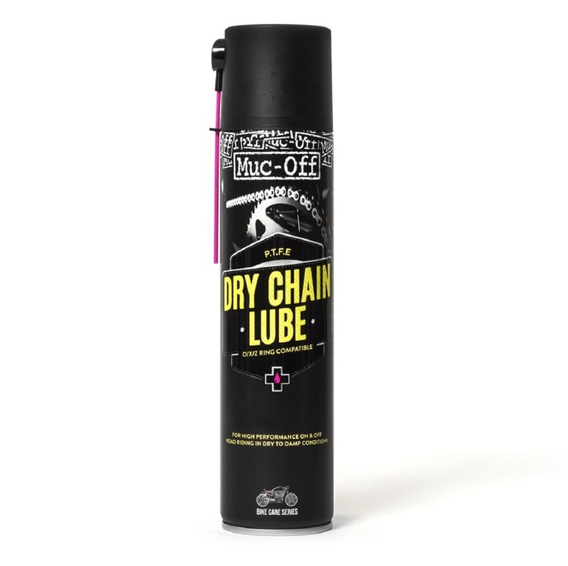 MUC-OFF Motorrad Dry PTFE Kettenspray - Spray 400ml X12