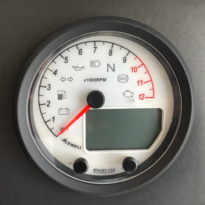 ACEWELL Analog DZM 12000rpm Digital Tacho ACEWELL Analog DZM 12000rpm Digital Tacho