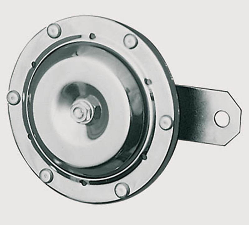 HIGHSIDER smart Chrom-Hupe, 12 V, 100mm