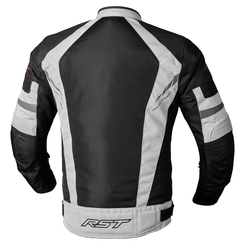 RST Ventilator-XT CE Textil-Jacke Herren - Schwarz/Silber