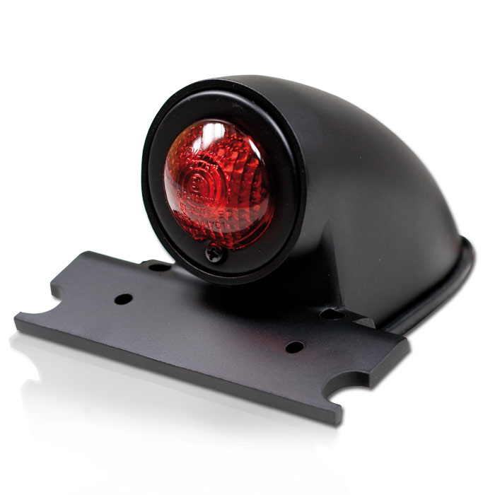Rücklicht Sparto matt/schwarz rot Rücklicht Sparto matt/schwarz rot