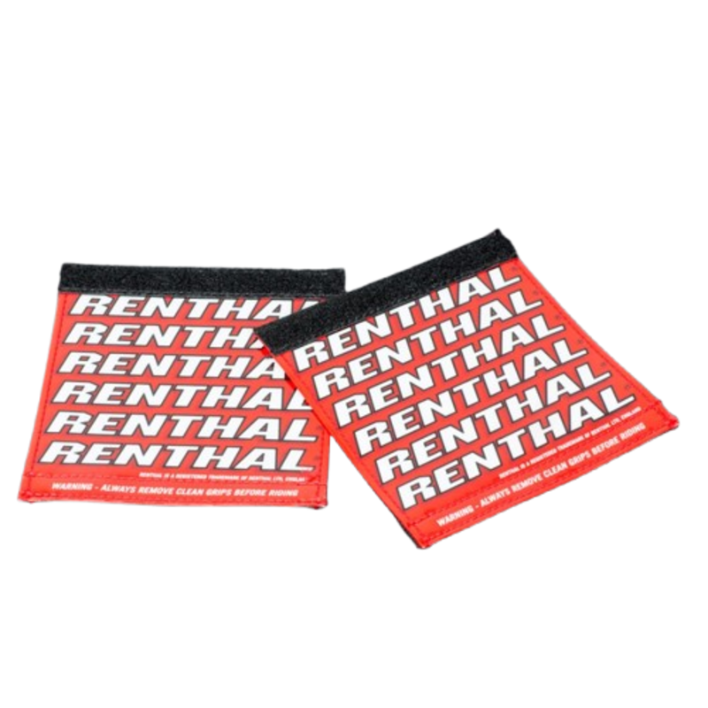 RENTHAL Clean Grips Griffschutz - rot/weiss RENTHAL Clean Grips Griffschutz - rot/weiss