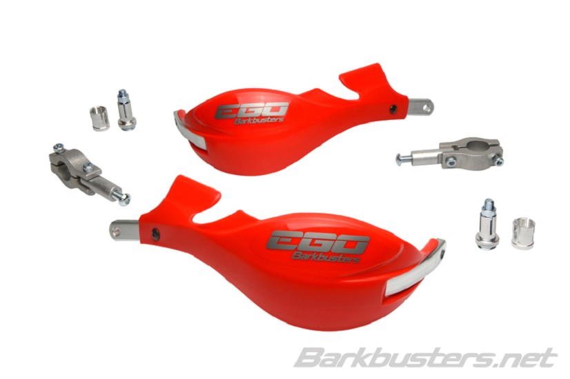 BARKBUSTERS EGO Mini Handschutz gerade Ø22mm Rot
