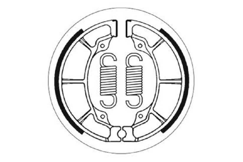 Bremsbacke SBS 2019 Maße: 140 x 28