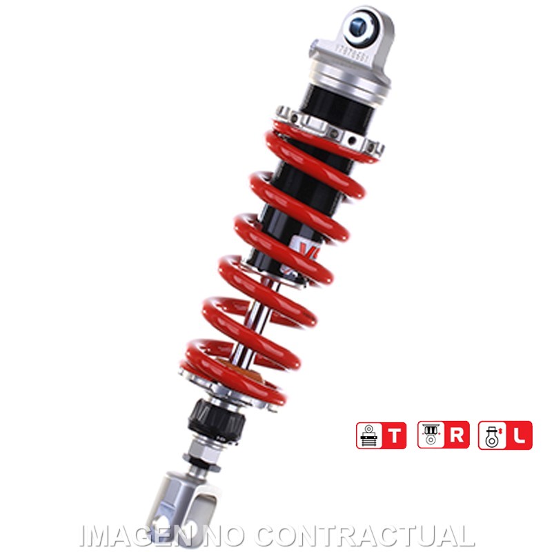 Federbein Z456-Serie Mono hinten passend für Kawasaki ZX9-R Ninja (96-97) MZ456-350TRL-09-85