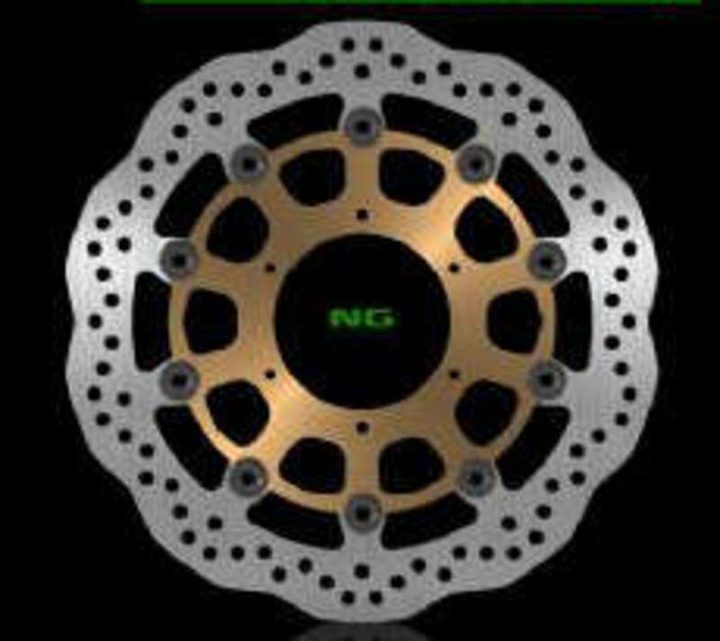 NG BRAKES Bremsscheibe Wave schwimmend