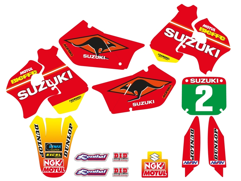 TECNOSEL Complet Set Team passend für Suzuki 1998 TECNOSEL Complet Set Team passend für Suzuki 1998
