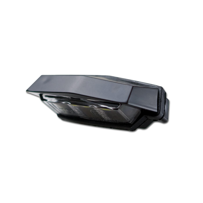 SMD-Kennzeichenbeleuchtung Flat schwarz ABS
