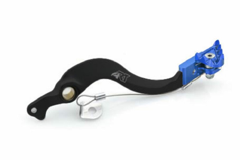 ART Factory Bremspedal Aluminium eloxiert schwarz/Spitze blau passend für KTM/Husqvarna ART Factory Bremspedal Aluminium eloxiert schwarz/Spitze blau passend für Suzuki RM-Z 450