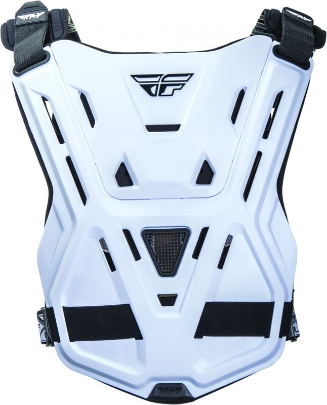 FLY RACING Revel Race Brustpanzer Weiß