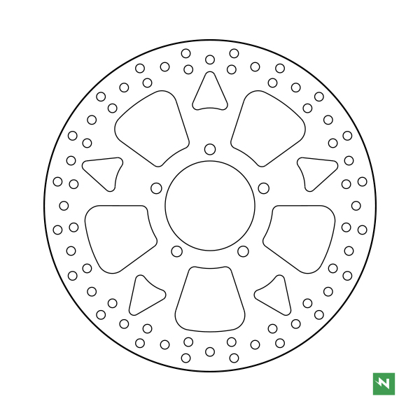 Bremsscheibe DF5368A (6 mm) ,starr Ø aussen/innen: 265/71,5 mm, Lochkreis: 90 mm 5-Loch (8,5 mm) Bremsscheibe DF5368A (6 mm) ,starr Ø aussen/innen: 265/71,5 mm, Lochkreis: 90 mm 5-Loch (8,5 mm)
