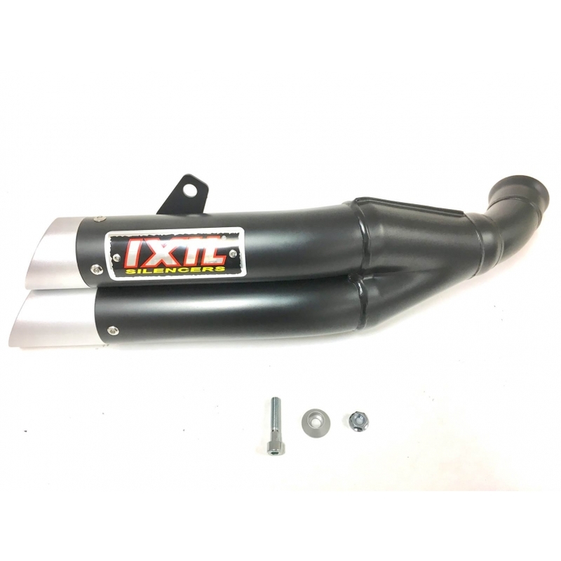 IXIL Hyperlow Endtopf Edelstahl schwarz / Endkappe Aluminium - XM3357XB IXIL Hyperlow Endtopf Edelstahl schwarz / Endkappe Aluminium - XM3357XB