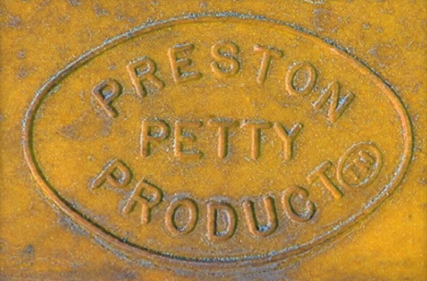 PRESTON PETTY Vintage MX Kotflügel vorne gelb PRESTON PETTY Vintage MX Kotflügel hinten gelb
