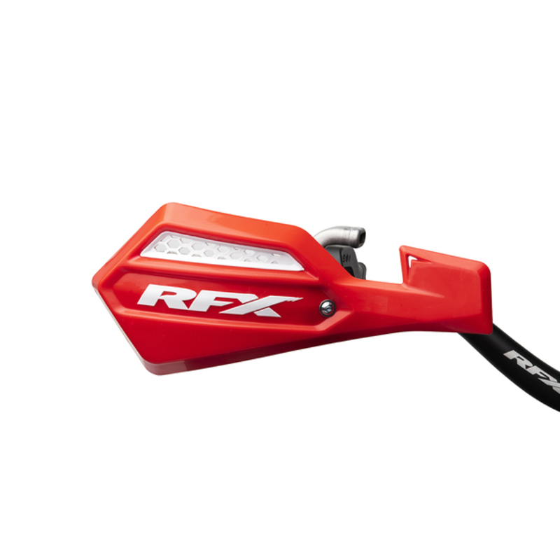 RFX 1 Handschutz (Rot/Weiß) einschließlich Befestigungssatz RFX 1 Handschutz (Rot/Weiß) einschließlich Befestigungssatz