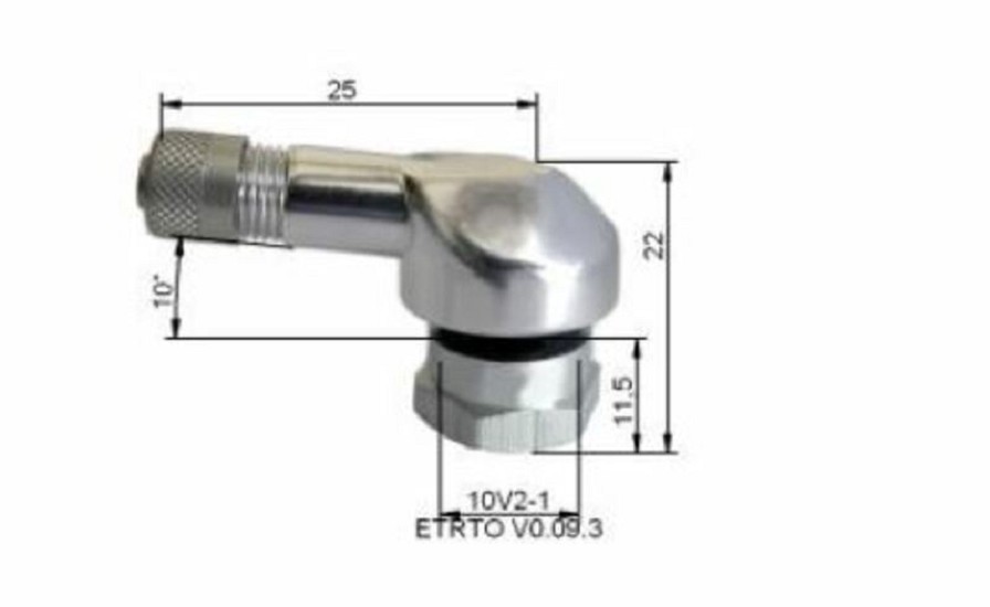BIHR Reifenventil Aluminium Ø 11,5 mm - 10 Stck. BIHR Reifenventil Aluminium Ø 11,5 mm - 10 Stck.